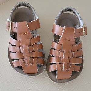San sandals saltwater tan size toddler 6